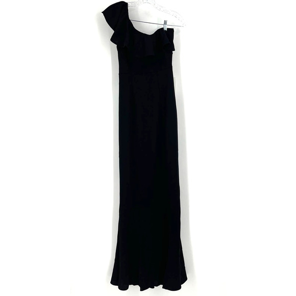 Show Me Your MuMu Florentine Maxi Dress Black Stretch XS NWT - Picture 1 of 10